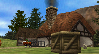 Screenshot of MAME running The Legend of Zelda: Majora’s Mask