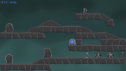 Screenshot of “Dreamless” video game